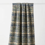 Blue Abstract Jacquard