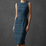 Black Abstract Jacquard, Poly-Viscose, 305 gsm, 160 cm