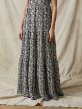 Black Abstract Jacquard, Polyester, 238 gsm