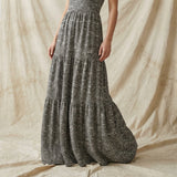 Black Textured Rib Knit, Polyester