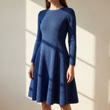 Blue Geometric Jacquard, Polyester, 281 gsm