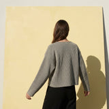 Black Vertical-Stripe Jersey Knit, Polyester, 150 gsm