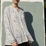 Black Abstract-Dash Jersey Knit, Viscose-Poly