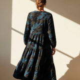Blue Camo Fleece, Polyester