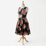 Pink Flowers Poplin, Cotton, 122 gsm