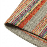 Grey Horizontal-Stripe Knit, Poly-Viscose, 207 gsm