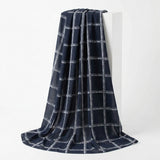 Black Check Chiffon, Polyester