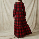 Red Plaid Fleece, Polyester, 137 gsm