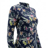 Pink Floral Jersey Knit, Cotton, 132 gsm