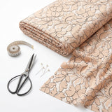 Peach Floral Lace, Nylon