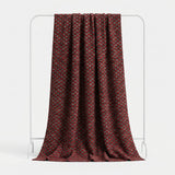 Red Marl Mesh, Poly-Nylon