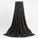 Pink Floral Ponte Knit, Polyester