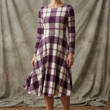 White Diagonal-Plaid Fleece, Polyester