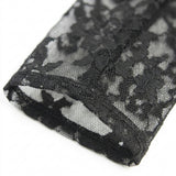 Black Floral Lace, Nylon, 140 cm, ref EF-243121