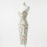 Pink Floral Mesh, Polyester