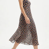 Pink Floral Chiffon, Polyester, 65 gsm