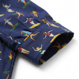 100% Cotton Poplin Fabric, 100 gsm, 150 cm — Navy