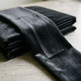 Dark Grey Marl Velvet, Polyester, 310 gsm