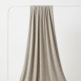 Sage Horizontal-Stripe Jersey Knit, Cotton