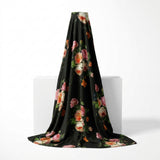 Pink Roses Twill, Viscose