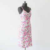 Pink Flowers Crepe
