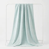 Blue Tone-on-Tone Floral Velvet, Cotton-Poly