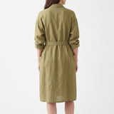 Linen Viscose Woven Fabric, 165 gsm — Khaki, ref EF-251916