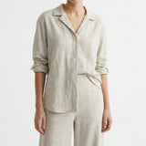 Light Grey Marl Linen-Look, Poly-Cotton