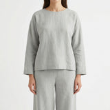 Light Grey Linen-Look, Polyester