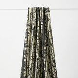 Black Abstract Mesh, Polyester, 160 gsm, ref EF-253955