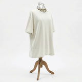 Cotton Modal Jersey Knit Fabric, 150 gsm, 160 cm — White