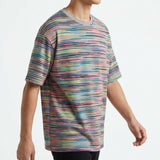 Polyester Stretch Jersey Knit Fabric, 150 gsm, 160 cm — Multi