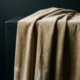 Velvet Fabric, 530 gsm, 167 cm — Khaki