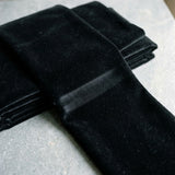 Velvet Fabric, 300 gsm, 185 cm — Black