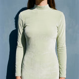 Velvet Fabric, 250 gsm, 185 cm — Beige