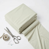 Washed Modal Polyester Jersey Knit Fabric, 190 gsm, 170 cm — Khaki