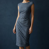 White Grid Mesh, Polyester