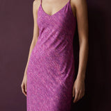 Pink Stripes Mesh, Polyester