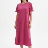 100% Polyester Scuba Knit Fabric, 200 gsm, 150 cm — Pink