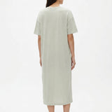 100% Linen Jersey Knit Fabric, 130 gsm, 158 cm — Beige