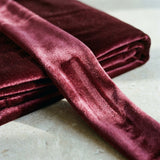 Velvet Fabric, 390 gsm, 160 cm — Red