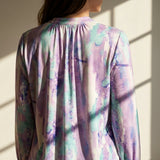 Lavender Abstract Jersey Knit, Polyester