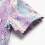 Lavender Abstract Jersey Knit, Polyester