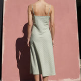 Light Grey Grid Mesh, Polyester