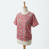 Pink Flowers Jersey Knit, Polyester, 75 gsm