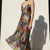 Silver Rainbow Mesh, Polyester