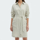 Light Sage Heather Linen-Look, Polyester