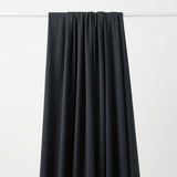 Washed Modal Polyester Stretch Jersey Knit Fabric, 210 gsm, 160 cm — Navy
