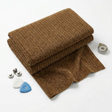 Brown Textured Chenille, Polyester