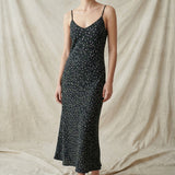 Light Pink Animal Print Crepe, Cotton-Poly